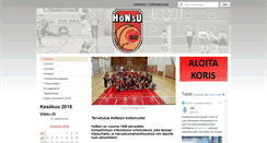 Desktop Screenshot of honsu.fi