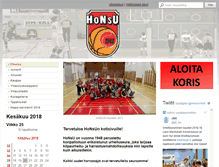 Tablet Screenshot of honsu.fi